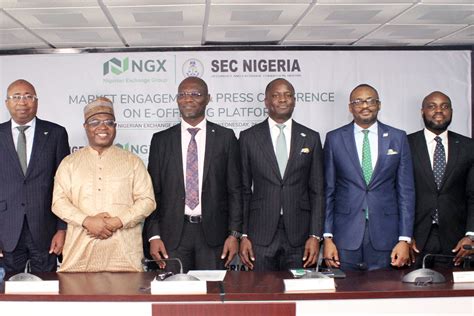 neve ng group|SEC, NGX Group to revolutionalise equity capital raising.